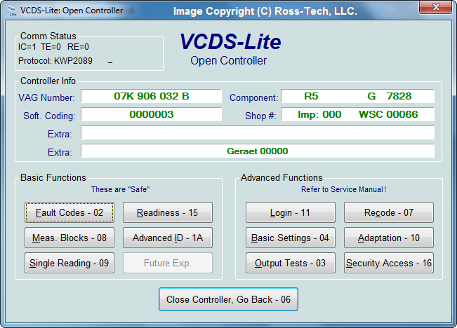 vcds lite interface not found windows 10